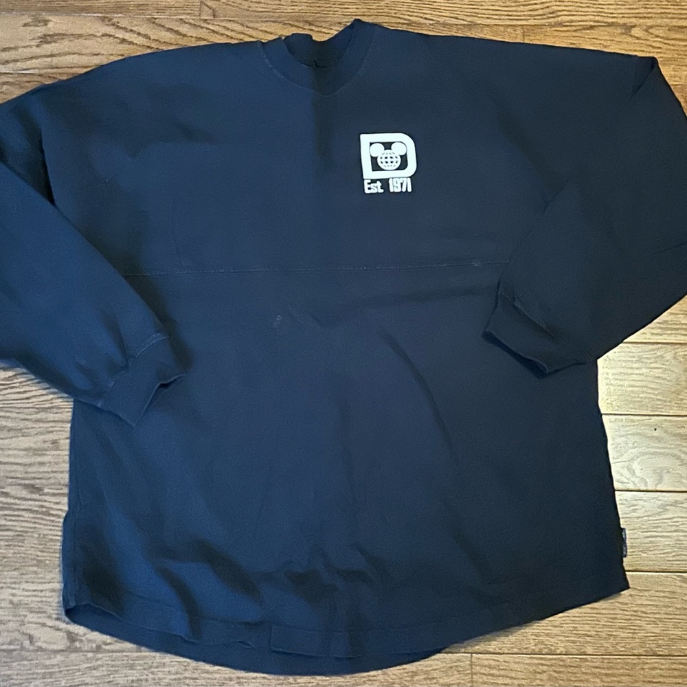 Disney Men's Navy Crewneck Sweater